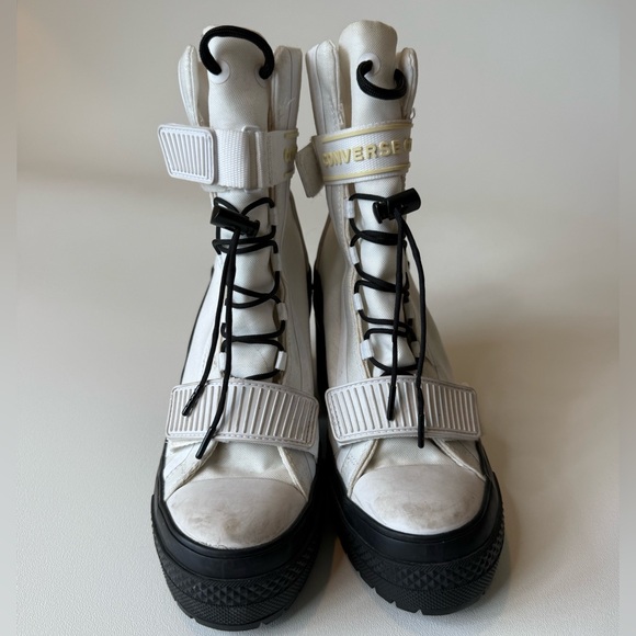 Converse Chuck Taylor Gr8 Platform Sneaker Heeled Boot Size 6.5 - Picture 3 of 10
